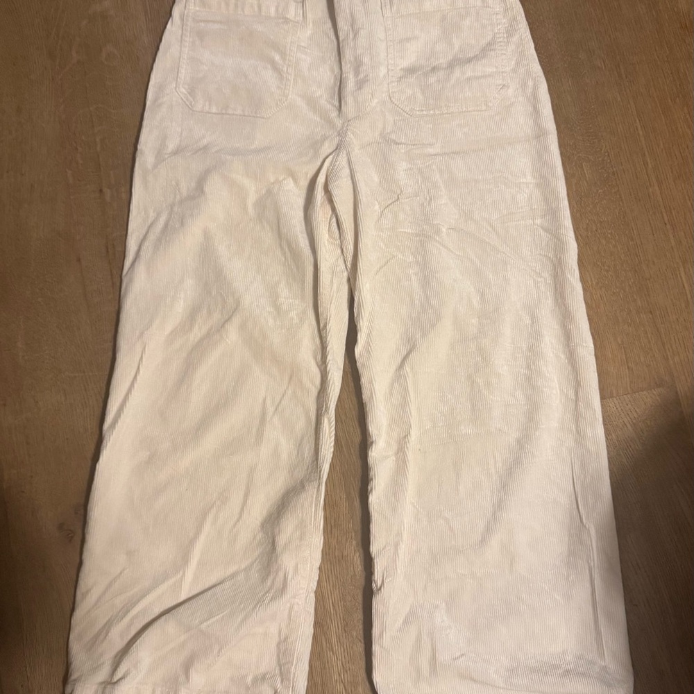 Anthropology-
The Colette Corduroy Crop Wide-Leg Pants by Maeve - size 30